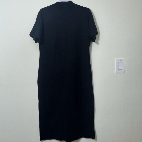 Tuckernuck Women’s Channing Polo Midi Sweater Dress Size M Oversized Collared - Picture 6 of 9